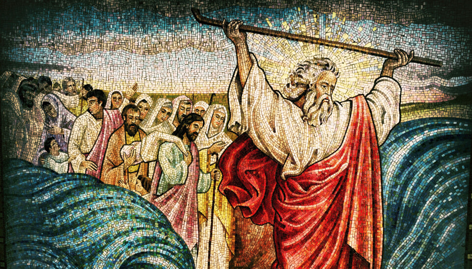 HANS VEI: Det kan godt være at mange av israelittene var redde da de gikk gjennom havet, men det viktigste var at de gikk – Hans vei, skriver Håkon C. Hartvedt.