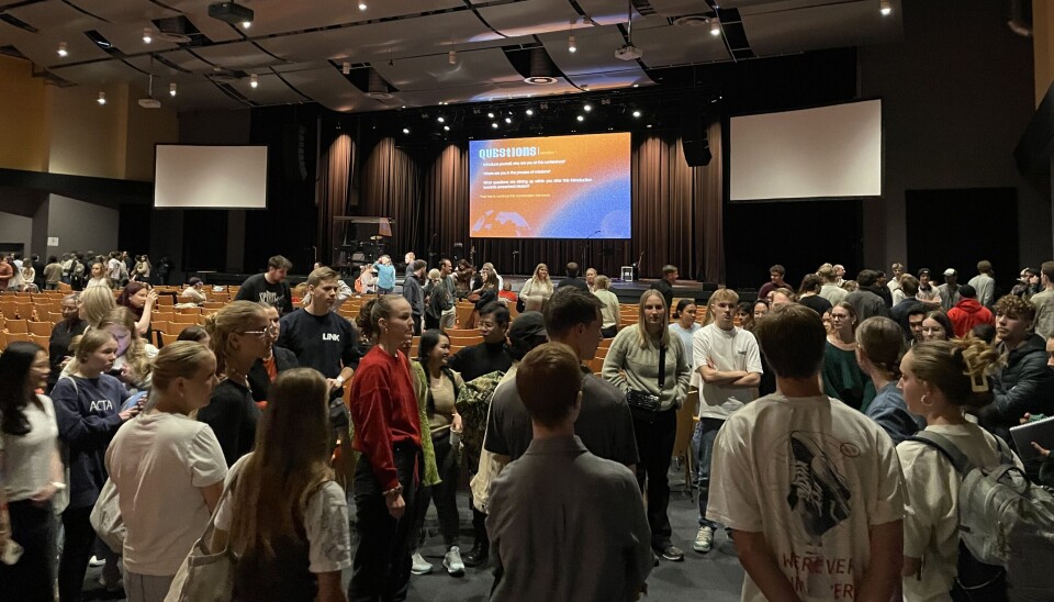 MISJON: 250 ungdommer var blant deltakerne på Unåddkonferansen, de fleste av dem bibelskolestudenter.