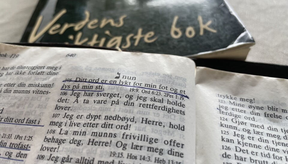 BIBELEN: For Bibelen er verdens viktigste bok, skriver Tarjei Gilje med referanse til Loren Cunninghams bok og den internasjonale bibelundersøkelsen som ble lansert denne uken.