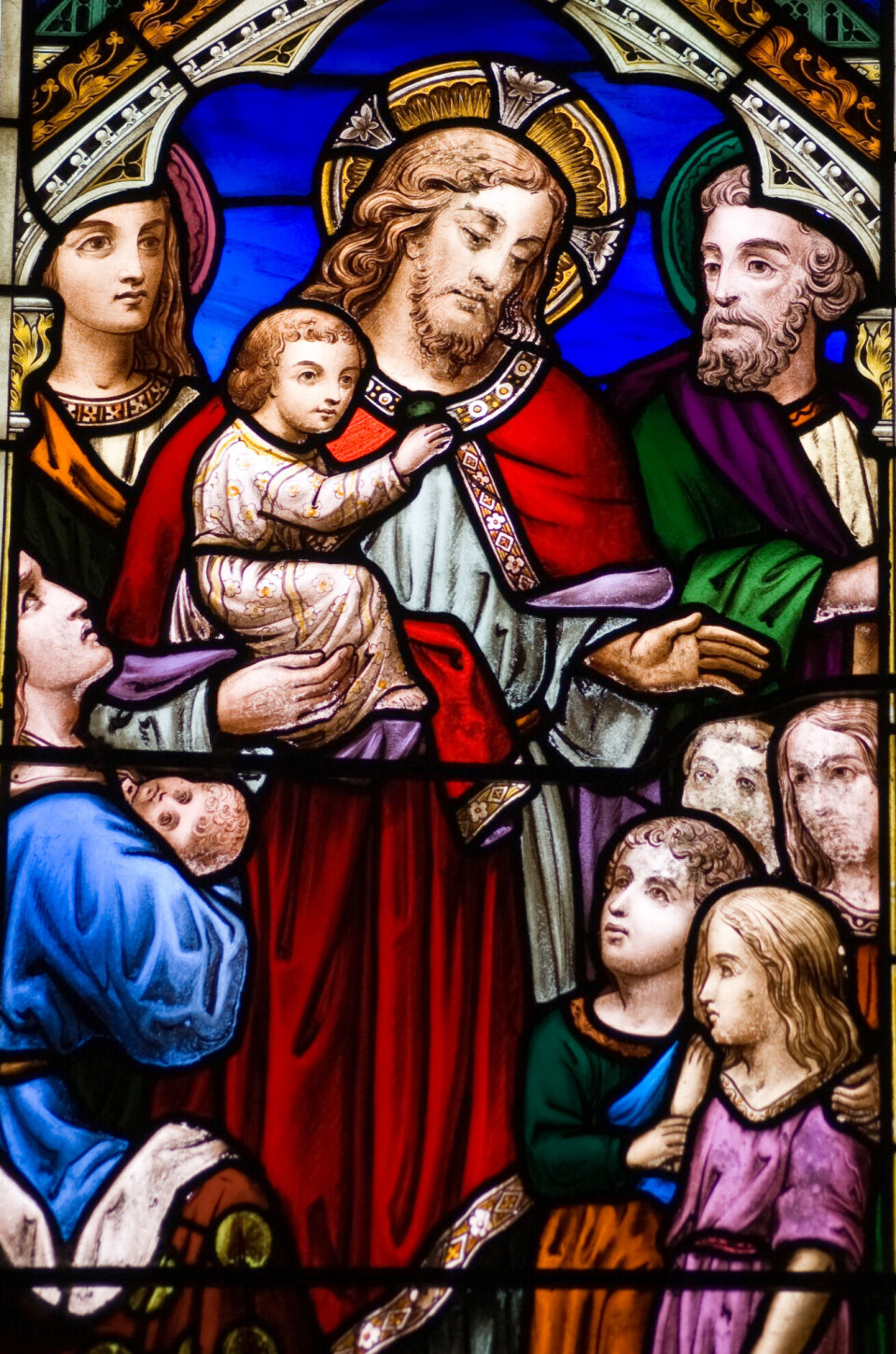 JESUS OG BARNA: Begge lesetekstene berører emner som har med barn og barnekår å gjøre. Og prekenteksten handler direkte om Jesus og barna, skriver Odd Sverre Hove.