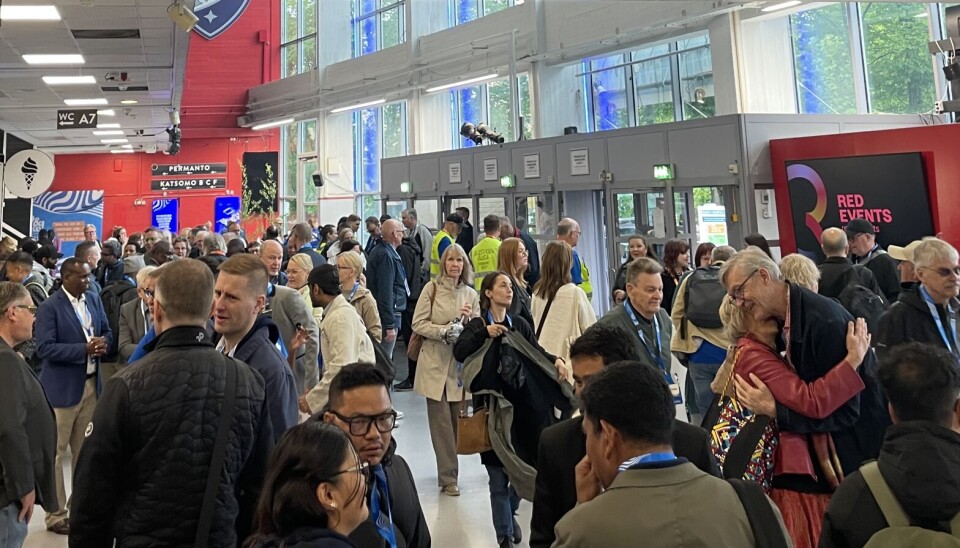 HELSINKI: Deltakerne på verdenskonferansen kommer fra 97 land.