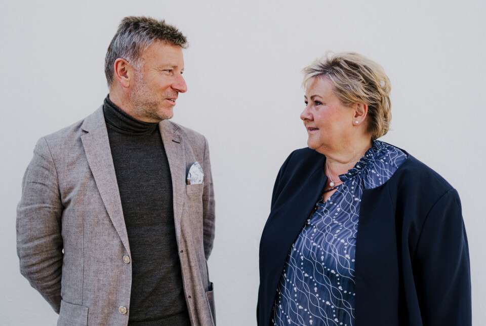 Dagens sjefredaktør Vebjørn Selbekk møter Høyre-leder Erna Solberg i den nyeste episoden av «Selbekk møter».