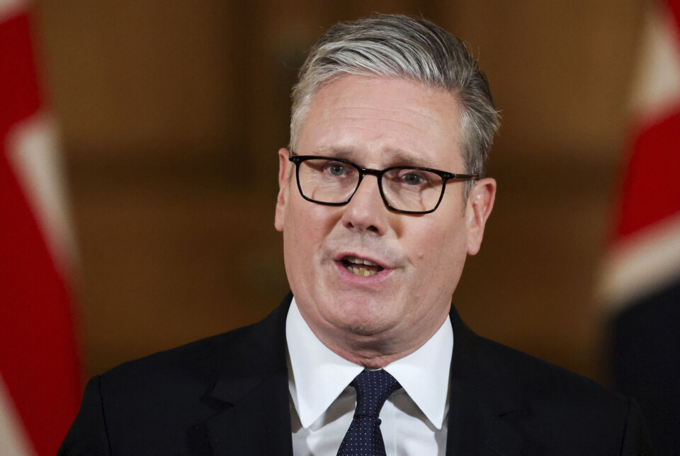 Storbritannias statsminister Keir Starmer.