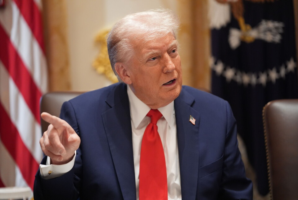 USAs president Donald Trump sier han tror det blir en varig fred i Gaza.