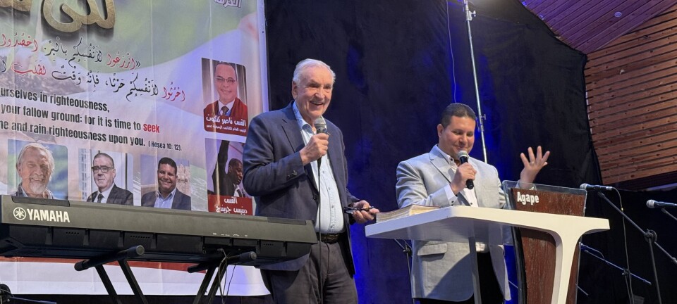 Kjell (86) ledet konferanse for 800 kirkeledere i Egypt