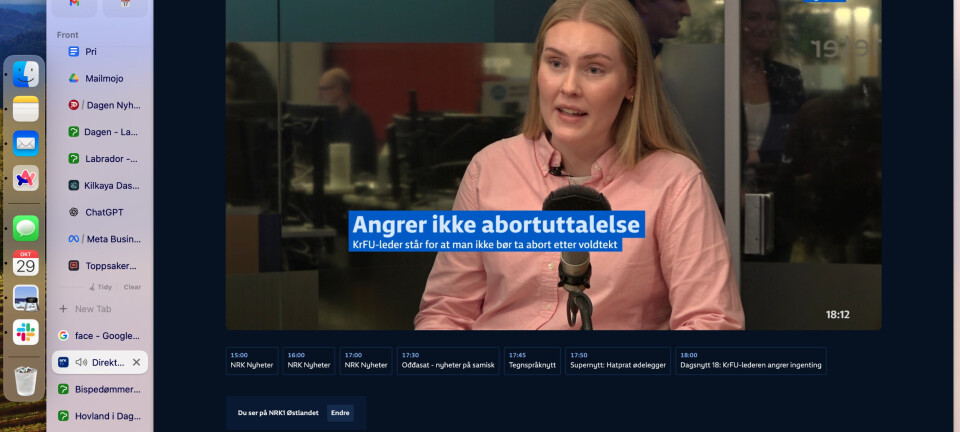 Hovland bekrefter: Stiller seg bak 12 ukers abortgrense