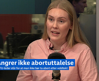 Hovland bekrefter: Vil stå for 12 ukers abortgrense