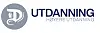 Logo med teksten «UTDANNING» og «HØYERE UTDANNING».
