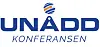 Logo for Unådd-konferansen i blått på hvit bakgrunn.