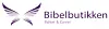 Logo med sommerfugl og teksten Bibelbutikken – Bøker & Gaver.