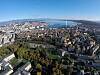HJERTE AV EUROPA: Panoramautsikt over Geneve med Genfersjøen i bakgrunnen.