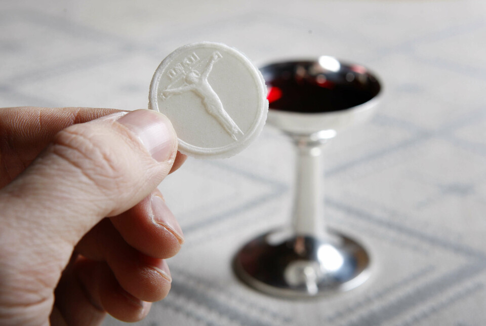 NAVNET JESUS: Hvis Matteus hadde levd i dag, ville han kanskje ha tatt ordet under et nattverdsmøte og sagt: Det var fordi han fikk navnet Jesus at han måtte gi sitt blod, skriver Egil Sjaastad.